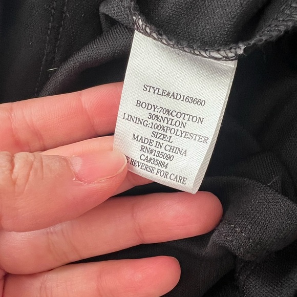 ALTAR D'STATE Mini Sleeveless Lace Ruffled Black Dress Sz L - Picture 6 of 7